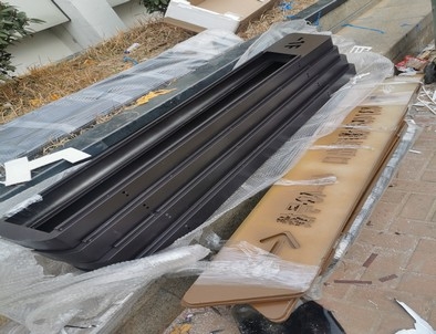 天水天水停车场不锈钢灯箱